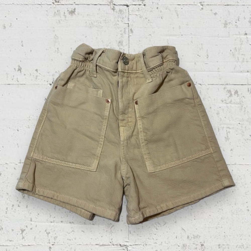 Zara High-waisted Denim Shorts
